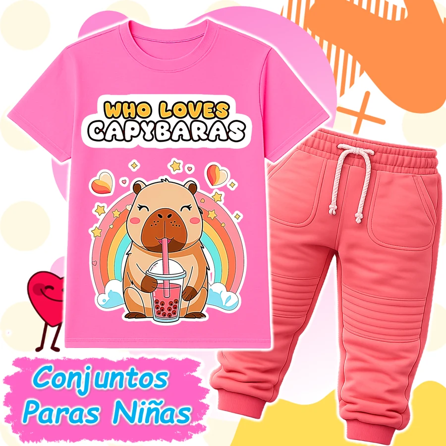 Conjunto Capibara Salmon