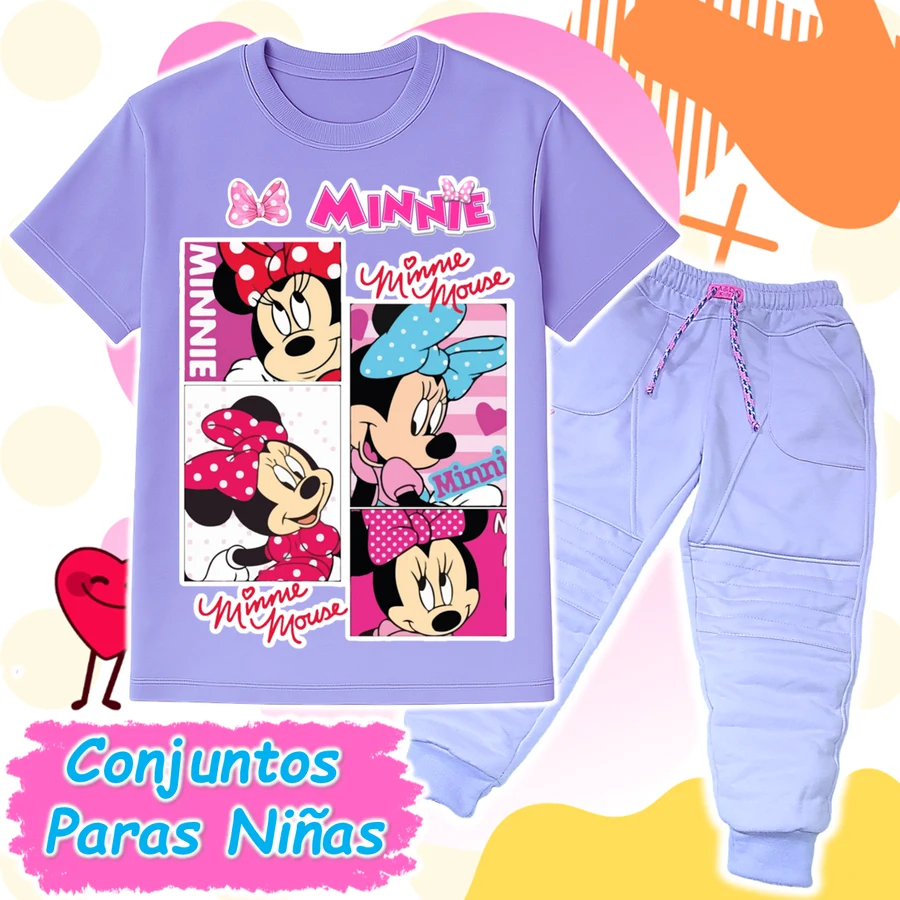Conjunto Minnie Lila