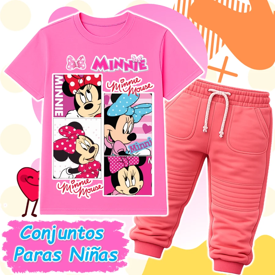 Conjunto Minnie Salmon